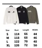 Designer Luxury Celins Classic Fashionable Versatile Comfortable Correct Version Embroidery Patch Men's Women's Crew Neck Knitted Sweater S-xly19b