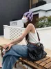 Bolso de hombro para mujer y2k, bolso gótico de gran capacidad para Moto, bolso de motociclista, bolso de cuero con cremallera para chicas, diseño Punk, bolso principal para mujer