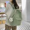 Backpack Schoolbag Female Gunior High School Korean Harajuku Ulzzang Prosta lekka modna studentka studencka