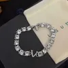 Chaîne de créateur Bracelet en diamant Style simple Bracelet cadeau d'amour parfait Boutique de Noël Bijoux Accessoires de mode Bracelet à breloques pour fête de mariage