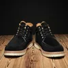Boots FJ Warm Winter Men Genuine Leather Ankle Work Shoes Military Fur Snow for Botas 452 231108