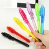 Marqueurs stylo à lumière UV, crayon magique Invisible, stylo Fluorescent Secret pour bloc-notes, planche à dessin et à peinture pour enfants, vente en gros