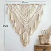 Decorações de Natal estilo nórdico parede pendurado macrame tapeçaria algodão boho decoração de casa quarto decoração de parede tapries boêmio el tecido arte 231109