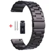 시계 밴드 22mm 20mm 금속 스트랩 갤럭시 시계 46mm3gear S3huawei 시계 GT 23 Pro Stainless Steel Wristband for Amazfit GTR 231109