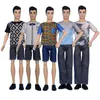 Poppen Mode Sport Past Ken Poppenkleertjes 8 Items Veel Kinderen Speelgoed Miniatuur Accessoires Voor Jongen Vriend DIY Dressing Game 231109