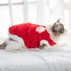 Trajes de gato macio aconchegante roupas quentes outono inverno gatinho filhote de cachorro moletom durável velo colete casaco para pequenos cães médios roupas para animais de estimação