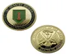 10pcs 1775 USA Wyzwanie Armia Wojskowa 1. Dywizja Piechoty Wielka służba Honor Honor Gold Value Value Collection8317599