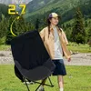 Mobilier de Camp ville extérieur chaises de plage lune Camping Portable tabouret pliable salon de pêche Silla plissable jardin QF50BC