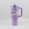 1pc New Quencher H2.0 40oz Stainless Steel Tumblers Cups with Silicone Handle Lid and Straw 2nd Generation Car Mugs Vacuum Insulated Water Bottles with G8821