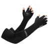 Knee Pads 1pair Sport Arm Sleeves Cycling Running Fishing Climbing Cover Sun UV Protection Ice Cool With 5-finger Cuff