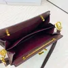 2024 New Designer womens crossbody shoulder style Messenger old flower hand paper letter envelope bag