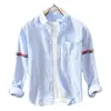Men's top designer business leisure shirt, embroidered printed long-sleeved shirt, luxurious and exquisite price is reasonable, the size to the actual size.