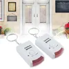 Freeshipping IR Infrared sensor Security Detector Home System 2 Remote Control Wireless IR Infrared Motion Sensor Alarm Security Detect Tdee