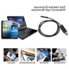 Freeshipping 1M/2M/5M/10M Universal IP67 Waterproof 2 In 1 7MM Dual Interface Endoscope Adjustable Light LED Borescope For Android Mgtxd