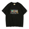 バパメンズTシャツThirtsレディースレディーストレンドデザイナーマーマー新しいファッションbape Zooプリントメンズとレディースコットン半袖Tシャツ