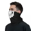 Bufandas Overlord Skull Face Bandana Neck Gaiter Máscara impresa Bufanda Gorro cálido Senderismo Pesca para hombres Mujeres Adultos Lavable