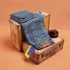 Jeans masculinos jeans homens clássicos jean de alta qualidade perna reta masculina calças casuais plus size 28-40 algodão denim calças ropa hombre 231108