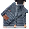 Jeans masculinos jeans homens clássicos jean de alta qualidade perna reta masculina calças casuais plus size 28-40 algodão denim calças ropa hombre 231108