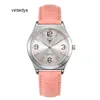 Quartz Watch for Women New Large Dial Women's Watch Brand Red True Belt Student Simple Junior High School Waterproof