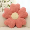 Oreiller en peluche à cinq pétales de fleurs, décoration de chambre de fille, plante, baie vitrée, ensemble rose, siège de chambre d'enfant, cadeau