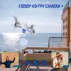 1080p Mini Drone قابلة للطي مع HD Camera FPV WiFi RC Quadcopter ، التحكم الصوتي ، التحكم في الإيماءات ، رحلة المسار ، ذبابة الدائرة ، R عالية السرعة R