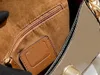 디자이너 가방 럭셔리 어깨 가방 체인 핸드백 지갑 지갑 골든 클러치 플랩 토트 더블 글자 크로스 바디 금속 체인 골드 23cm 패션 가방