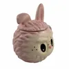 Mugs Easter Cup Cartoon Animal Ceramic Mark grovt keramikvatten med locket par ins vind