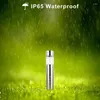 Decorações de jardim luz de energia solar à prova dwaterproof água caminho paisagem luzes ao ar livre led para quintal garagem gramado lâmpada luz solar