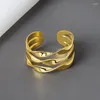 Wedding Rings Korean Open Adjustable Green Stone Finger For Women Ring Jewelry Valentine's Day GIFT