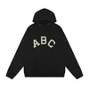 2023 New Men's and Women's Sweater Fashion Brand Essentialsweatshirt Season 8 Double Thread Letter Flocked Hooded Plushed Sweater for in Autumn Winter {category}