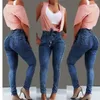 Jean pour femmes hautes taille pour femmes stim stretch denim jean jean bandage ceinture skinny push up woman vestiaire 4xl 5xl