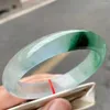 Bangle Verzenden Certificaat Natuurlijk Myanmar Jadeite Jades Bracelet Women Fashion Jewellery grade A Birma Certified Jade Bangles