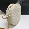 Cirkelvormige schoudertassen vrouwen handtas ontwerpers tas merk buckle vinyley v -vormige luxe ontwerpers tassen handtassen crossbody tas bakken portemonnees porties