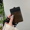 Mooie lederen werk-ID Credit Bus-kaartsleufhouder hoesjes Luxe merk L Designer Crossbody Hi-kwaliteit portemonnee Mini-portemonnee Bus Bank Werkkaarthouder Portemonnee met logodoos