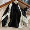 Chaquetas de mujer Qweek Windbreaker Harajuku de gran tamaño Streetwear Chaqueta de trinchera negra Ropa de pareja Moda coreana Abrigos universitarios 2023 231109