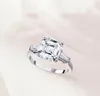 Pierścień GRAFE FOR Woman Moissanite Pierścionek zaręczynowy 925 Silver for Man Diamond Zestaw z diamentami Oficjalne reprodukcje klasyczny styl kryształ mody z pudełkiem 005