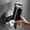 Liquid Soap Dispenser Wall Mount Bathroom Shower Shampoo Device Bottle Box Hand Sanitizer Accessories