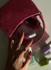 Sacs de soirée Femme luxe petit sac fourre-tout en strass pour femme Bling rose cristal brillant pochette sac à main Mini sacs à main pour soirée J231109