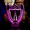 Niestandardowe ładowne świecące tarcza Glorifier Display VIP Service Dom Perignon Champagne Bottle Prezenter dla nocnego klubu barowego lounge