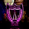 LED -laddningsbar Dom Perignon -flaskpresentant Champagne Green Light Glorifier Whisky Vodka Tequila Sign Display Stand för nattklubb bröllopshändelser