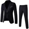 Men's Suits Blazers Men Classic 3piece Set Suit Wedding Suits for Men Slim Suit Jacket Pant Vest Suit for Men Tuxedo Single Breasted Plus Szie S-6XL 231109