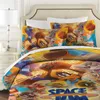 Bedding Sets Space Jam Set Duvet Cover Pillowcases Comforter Bedclothes