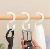 Gancho multifuncional portátil en forma de S para cocina, organizador duradero para el hogar, gancho a prueba de viento, gancho de bloqueo, percha de plástico