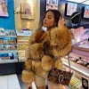 Women's Fur Faux Fur Winter Thick Warm Soft Faux Fur Coat Women Long Sle Crop Jacket Coat Fe Brown Cropped Faux Fur Coat Casual 2021 NewL231109