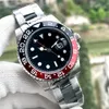 남자 시계 AAA 기계 디자이너 시계 고품질 클래식 캐주얼 DHGATE MONTRE DE LUXE GMT 41MM SAPPHIRE 시계 블랙 다이얼 SB006 C23