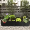 Planters potten tuinbed 8 zakken plantencontainer kweek zakken ademende vilt stof plantenzak voor planten bloem kwekerijteelt teelt