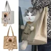 Housses de siège de voiture pour chien chiens et chats sac à main peut être exposé tête Lion forme épaule animal de compagnie extérieur toile articles sac pratique Ba O2C4