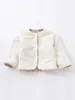 Kurtki Trendy Girls Ubranie z małym stylem kanału zimowe dziewczyny i polar Grusted Cardigan Jacket 231109