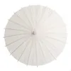 Guarda-chuvas 60cm DIY em branco papéis de bambu guarda-chuva artesanato papel oleado guarda-chuvas pintura noiva casamento crianças iti drop entrega home ga dhwgr