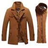 Misto lana da uomo Giacca invernale in lana Uomo Casual Addensare Colletto alla coreana Cappotti Casaco Masculino Palto Giacca a vento da uomo Soprabito Trench in lana 5XL 231109